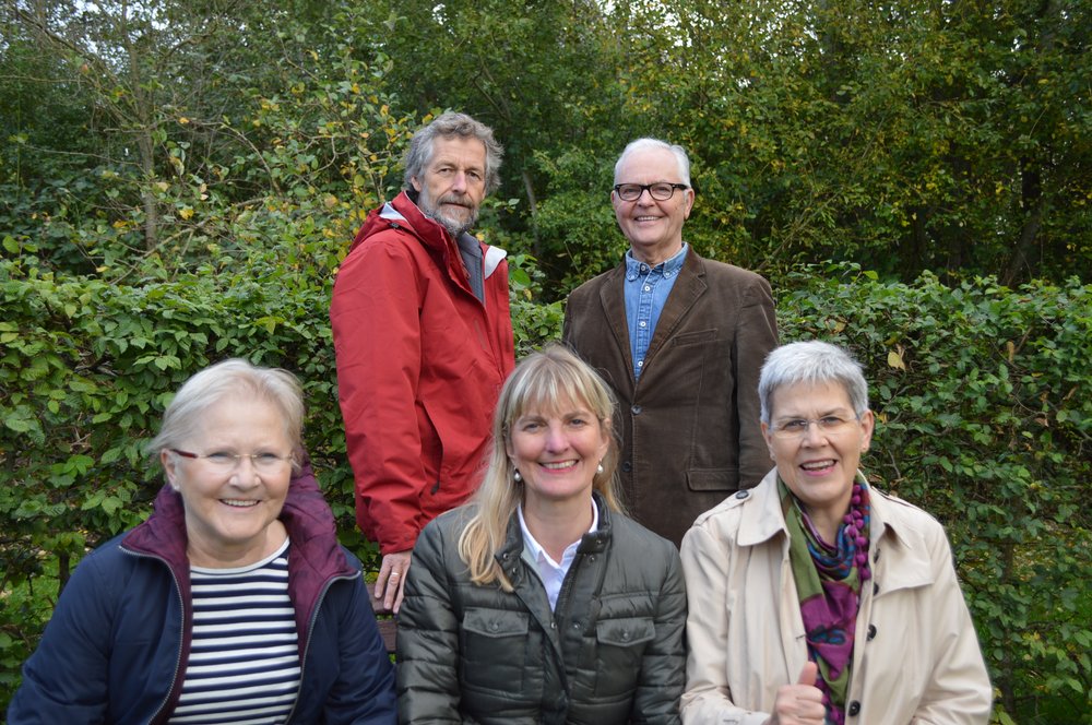 Gruppenfoto in Farbe mit dem neuen grünen Vorstand in Norden